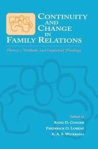 bokomslag Continuity and Change in Family Relations