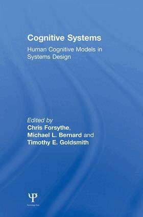 Routledge-Cavendish, Chris Forsythe, Michael L. Bernard, Timothy E. Goldsmith - Cognitive Systems, Häftad