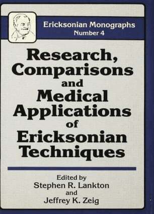 Stephen R. Lankton, Jeffrey K. Zeig - Research Comparisons And Medical Applications Of Ericksonian Techniques, Häftad