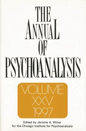 Jerome A. Winer - Annual of Psychoanalysis, V. 25, Häftad
