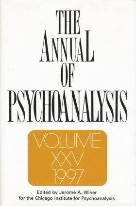 Annual of Psychoanalysis, V. 25
