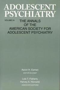 bokomslag Adolescent Psychiatry, V. 24