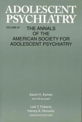 bokomslag Adolescent Psychiatry, V. 24