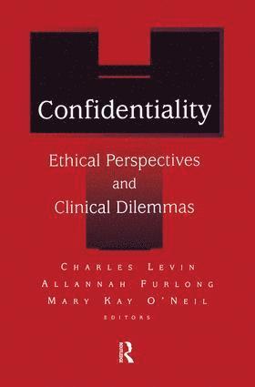 Charles D. Levin, Allanah Furlong, Mary Kay O'Neil, Charles D Levin - Confidentiality, Häftad