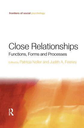 Patricia Noller, Judith A. Feeney - Close Relationships, Häftad