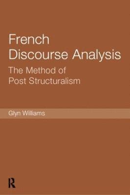 bokomslag French Discourse Analysis