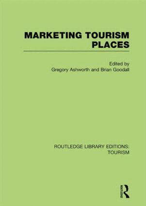 Gregory Ashworth, Brian Goodall - Marketing Tourism Places (RLE Tourism), Häftad
