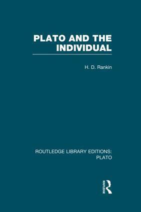 David Rankin - Plato and the Individual (RLE: Plato), Häftad