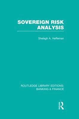 bokomslag Sovereign Risk Analysis (RLE Banking & Finance)