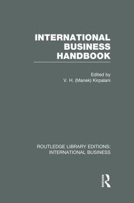 bokomslag International Business Handbook (RLE International Business)