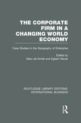 bokomslag The Corporate Firm in a Changing World Economy (RLE International Business)