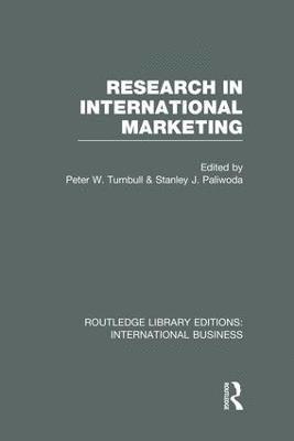 Research in International Marketing (RLE International Business)
