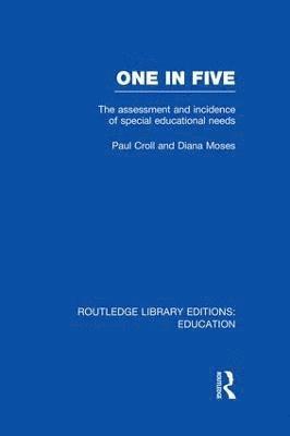 bokomslag One in Five (RLE Edu M)