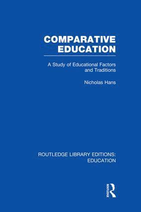 bokomslag Comparative Education