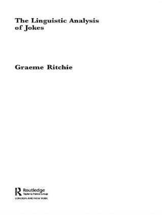 Graeme Ritchie - Linguistic Analysis of Jokes, Häftad