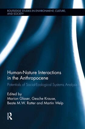 Marion Glaser, Gesche Krause, Beate M.W. Ratter, Martin Welp - Human-Nature Interactions in the Anthropocene, Häftad