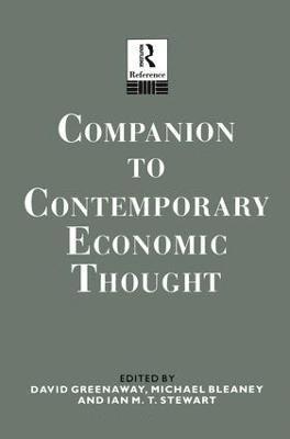 Companion to Contemporary Economic Thought 1