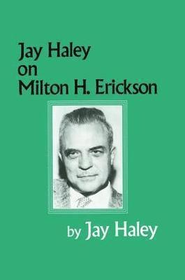 bokomslag Jay Haley On Milton H. Erickson