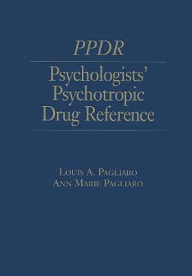 Psychologists' Psychotropic Drug Reference 1