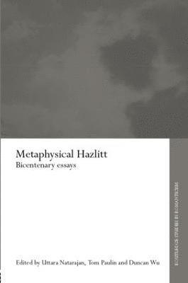bokomslag Metaphysical Hazlitt