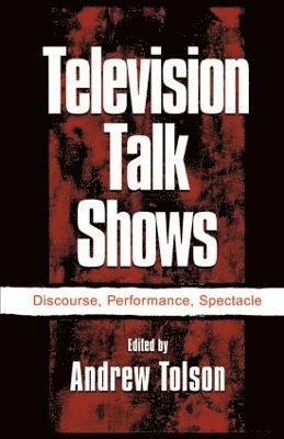 bokomslag Television Talk Shows