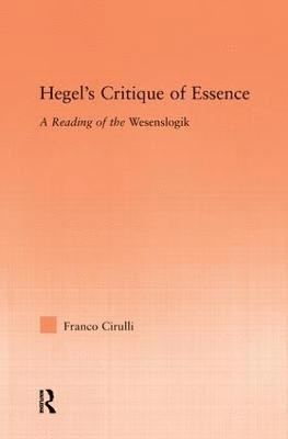 Hegel's Critique of Essence 1