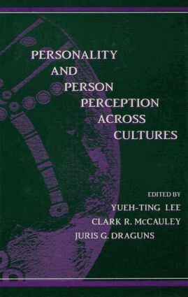Yueh-Ting Lee, Clark R. McCauley, Juris G. Draguns - Personality and Person Perception Across Cultures, Häftad