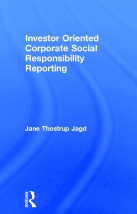 Investor Oriented Corporate Social Responsibility Reporting