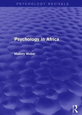 Psychology in Africa 1