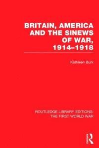 bokomslag Britain, America and the Sinews of War 1914-1918 (RLE The First World War)