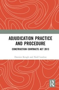 bokomslag Adjudication Practice and Procedure in Ireland
