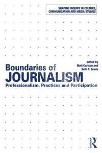 bokomslag Boundaries of Journalism