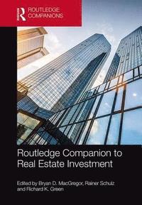 bokomslag Routledge Companion to Real Estate Investment