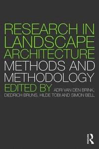 bokomslag Research in Landscape Architecture