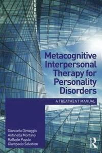 bokomslag Metacognitive Interpersonal Therapy for Personality Disorders