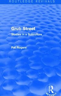 bokomslag Grub Street (Routledge Revivals)