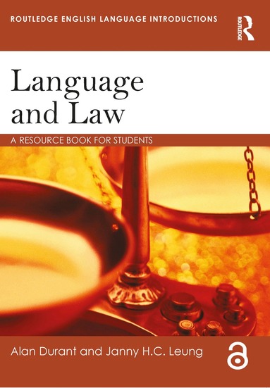 Alan Durant, Janny Leung - Language and Law, Häftad