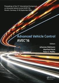 bokomslag Advanced Vehicle Control