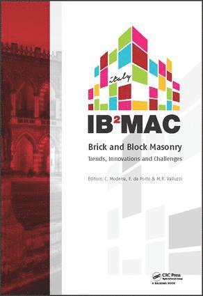 Claudio Modena, F. da Porto, M.R. Valluzzi, Italy) Modena, Claudio (University of Padova, Padova, Italy) da Porto, F. (University of Padova, Italy) Valluzzi, M.R. (University of Padova, F. Da Porto - Brick and Block Masonry, Inbunden
