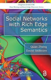 bokomslag Social Networks with Rich Edge Semantics