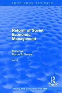 bokomslag Reform of Soviet Economic Management