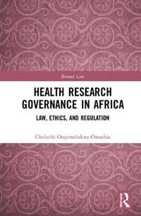 bokomslag Health Research Governance in Africa