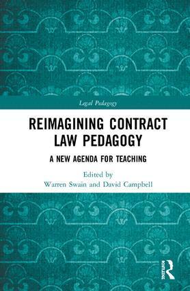 Warren Swain, David Campbell - Reimagining Contract Law Pedagogy, Inbunden
