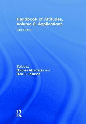 bokomslag Handbook of Attitudes, Volume 2: Applications