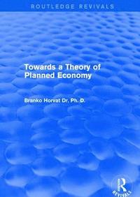 bokomslag Towards a Theory of Planned Economy