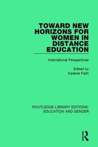 bokomslag Toward New Horizons for Women in Distance Education