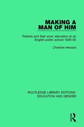 Christine Heward - Making a Man of Him, Inbunden