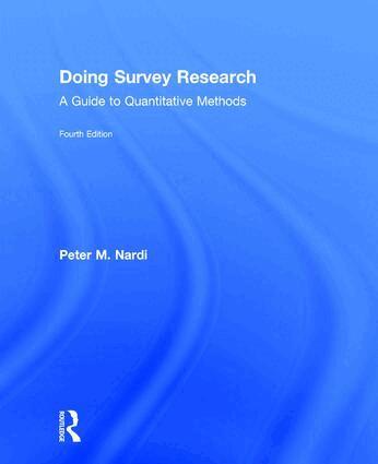 Peter M. Nardi - Doing Survey Research, Inbunden