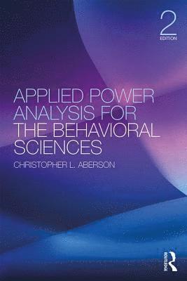 Applied Power Analysis for the Behavioral Sciences 1