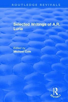 Selected Writings of A.R. Luria 1